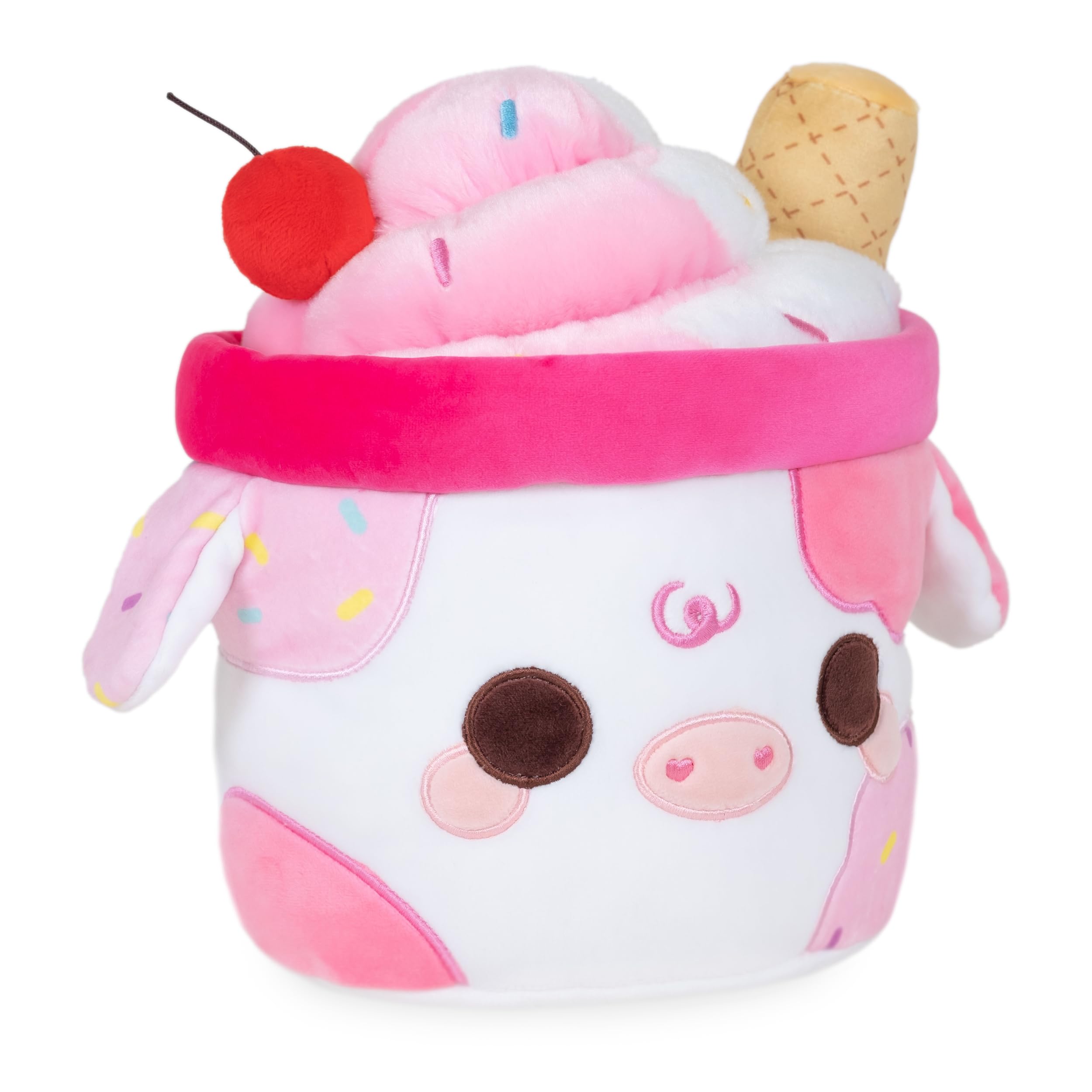 Amazon.com: Cuddle Barn PlushGoals - Sprinkles Mooshake | Super